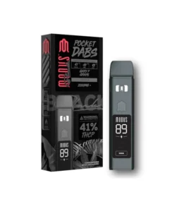 Modus Black Pocket Dabs Device Indica Gary P Grape 2g