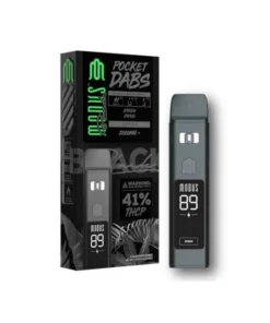 Modus Black Pocket Dabs Device Sativa Green Crack 2g
