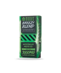Modus Breezy Blend Cartridge Sativa Watermelon Mojito Ice 3g