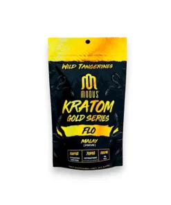 Modus Kratom Gold Series Flo Malay Focus Wild Tangerines Gummies 10ct