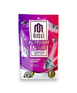 Modus Platnium Blend Gummies Hybrid Assorted Berries 3000mg